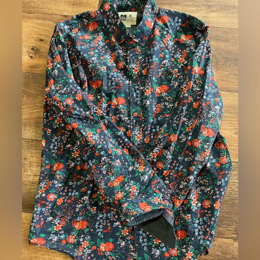 Reef floral shirt
